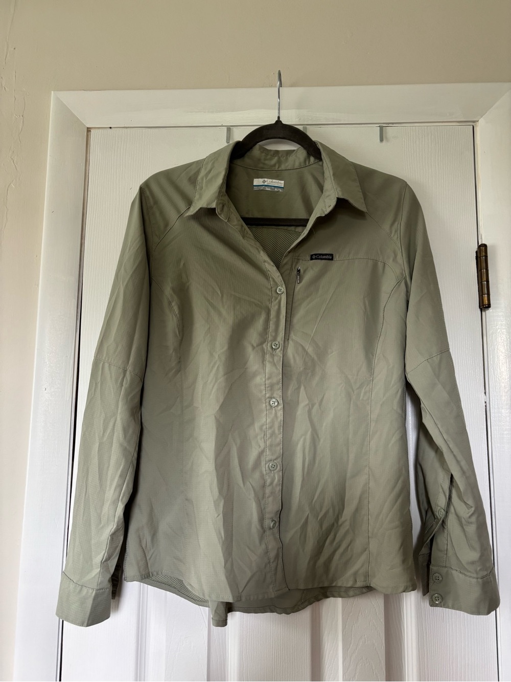 Columbia Outdoor Button-Up Shirt - Sage Green